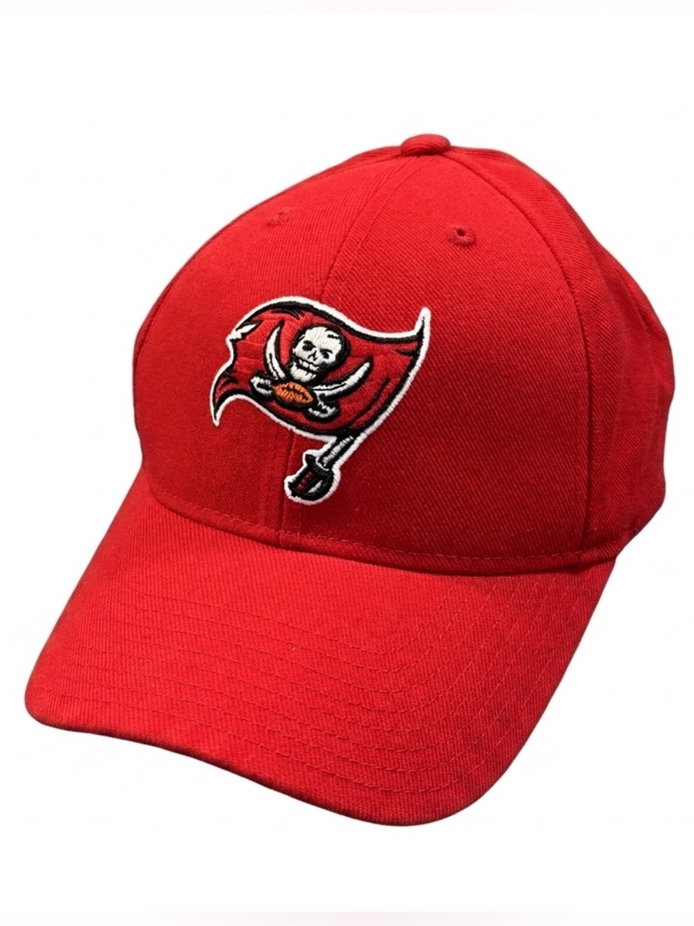 Reebok Tampa Bay Buccaneers Hat Cap Mens OSFA Red Adjustable NFL On Field Select
